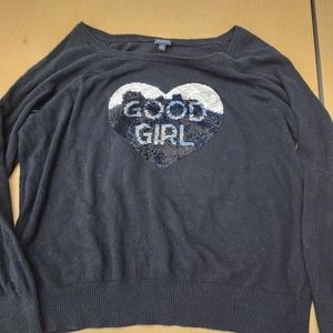 Good girl/Bad girl sweater